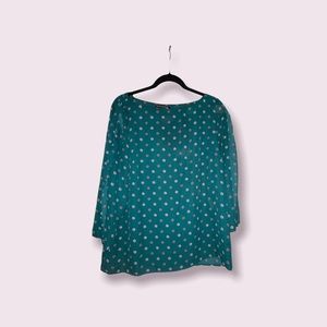 Green Tunic. Banana Republic. L.